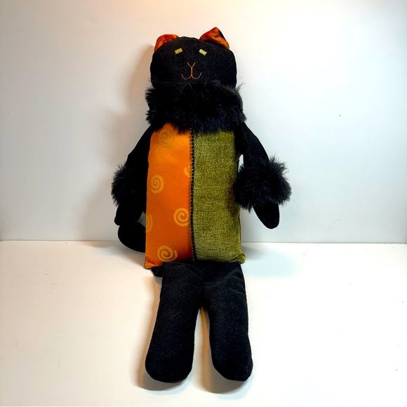 Woof & Poof Large Halloween Cat with Music Box - Picture 2 of 6